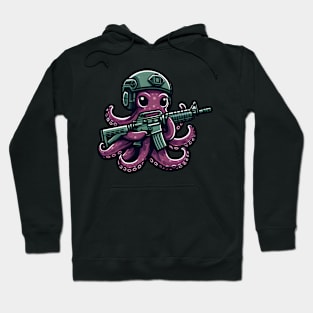 Tactical Octopus Adventure Tee: Where Intelligence Meets Style Hoodie